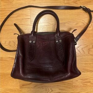 Frye Melissa leather tote crossbody